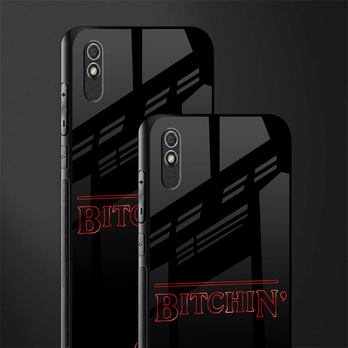 bitchin glass case for redmi 9i image-2