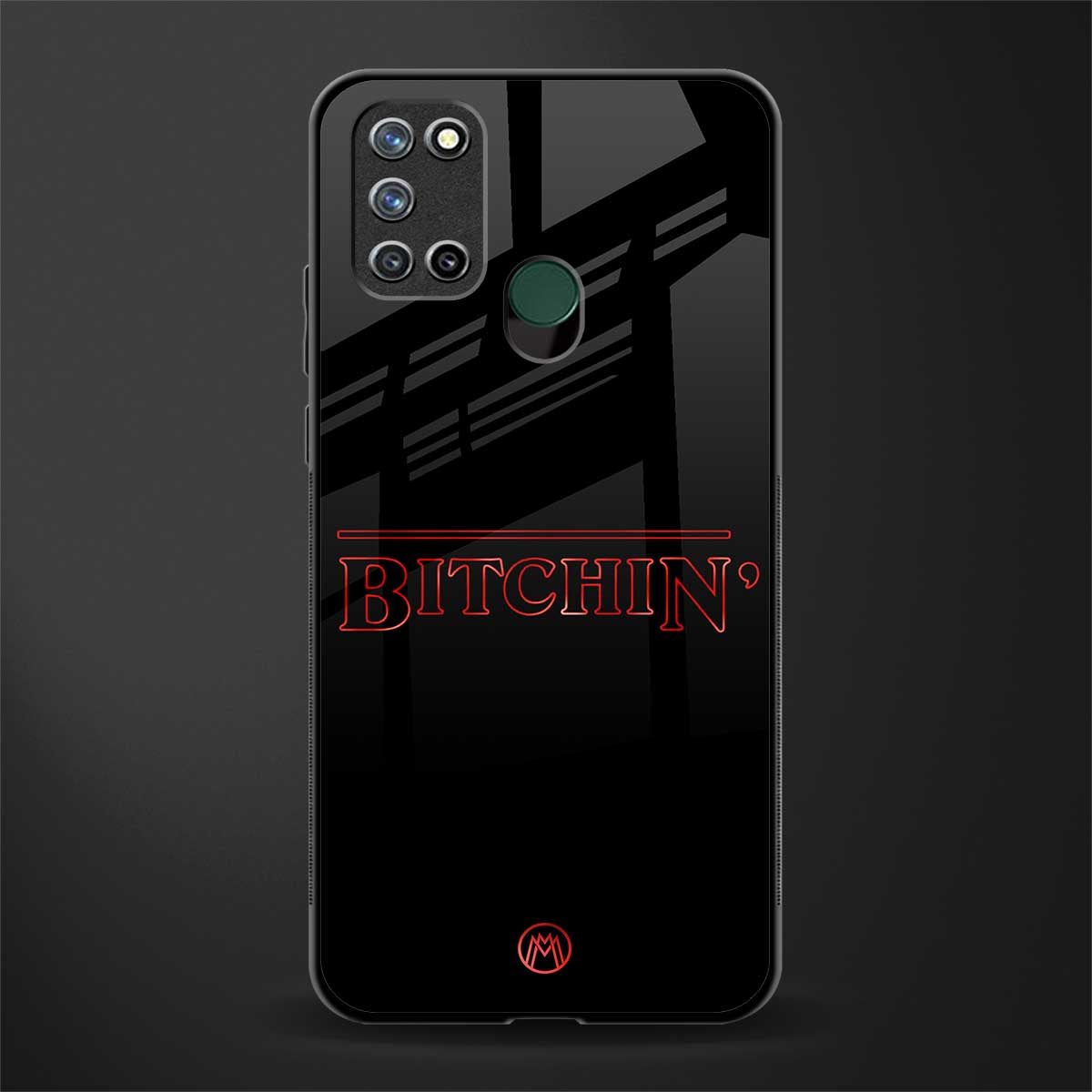 bitchin glass case for realme 7i image