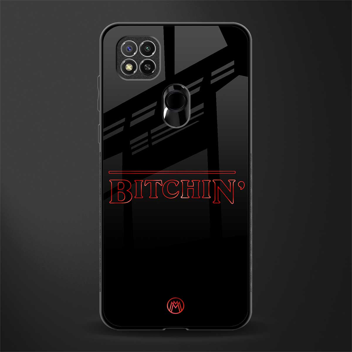 bitchin glass case for redmi 9 image