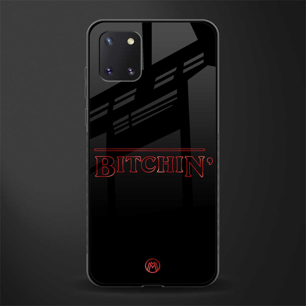 bitchin glass case for samsung a81 image