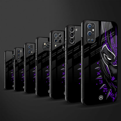 black panther superhero glass case for redmi note 8 image-3