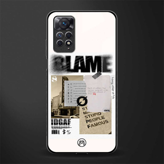 blame glass case for redmi note 11s image