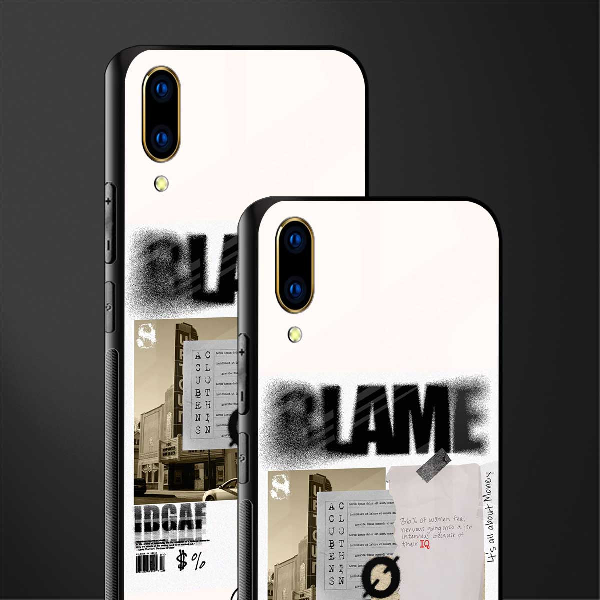 blame glass case for vivo v11 pro image-2