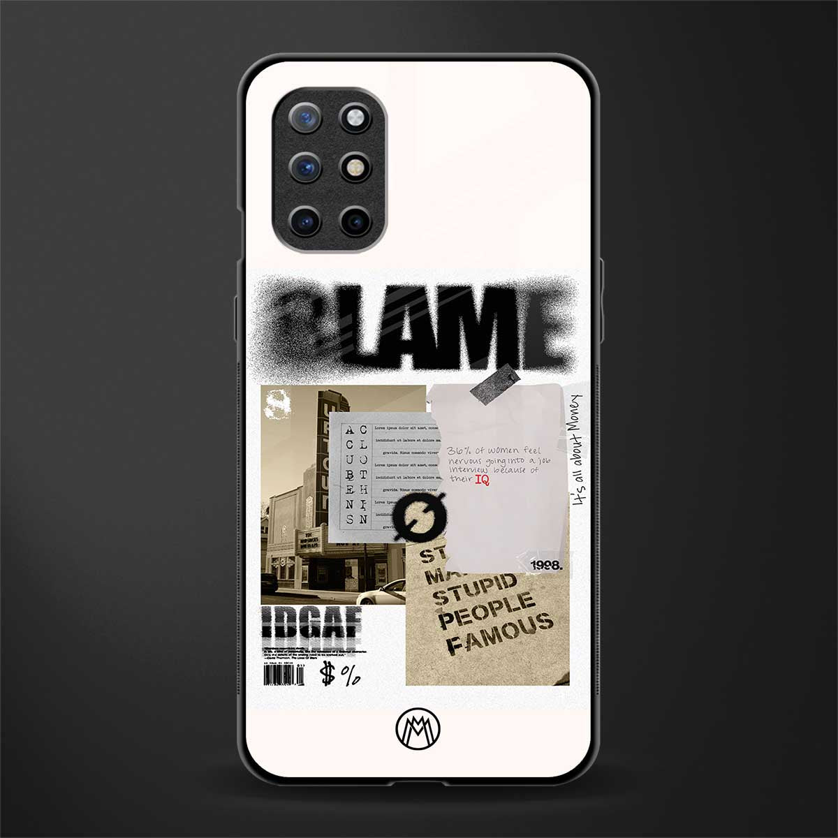 blame glass case for oneplus 8t image