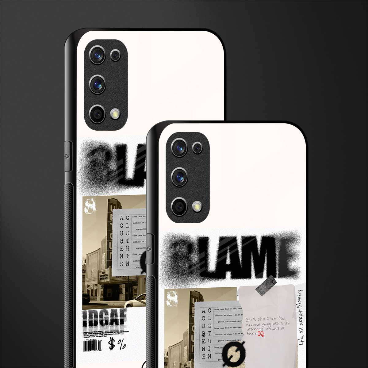 blame glass case for realme x7 pro image-2