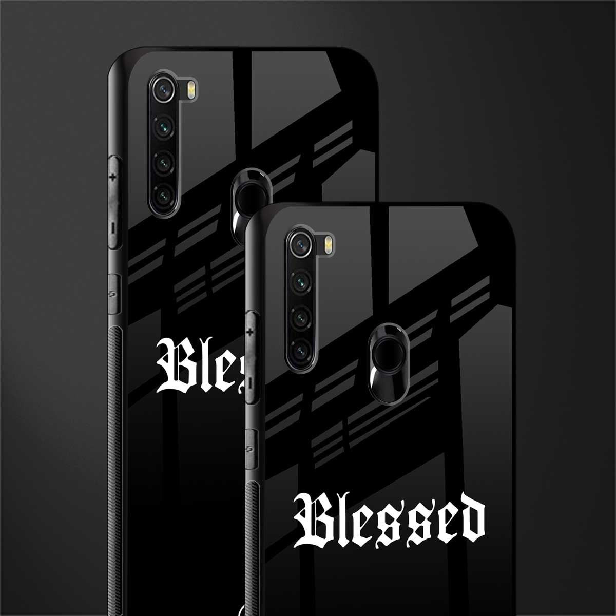 blessed glass case for redmi note 8 image-2