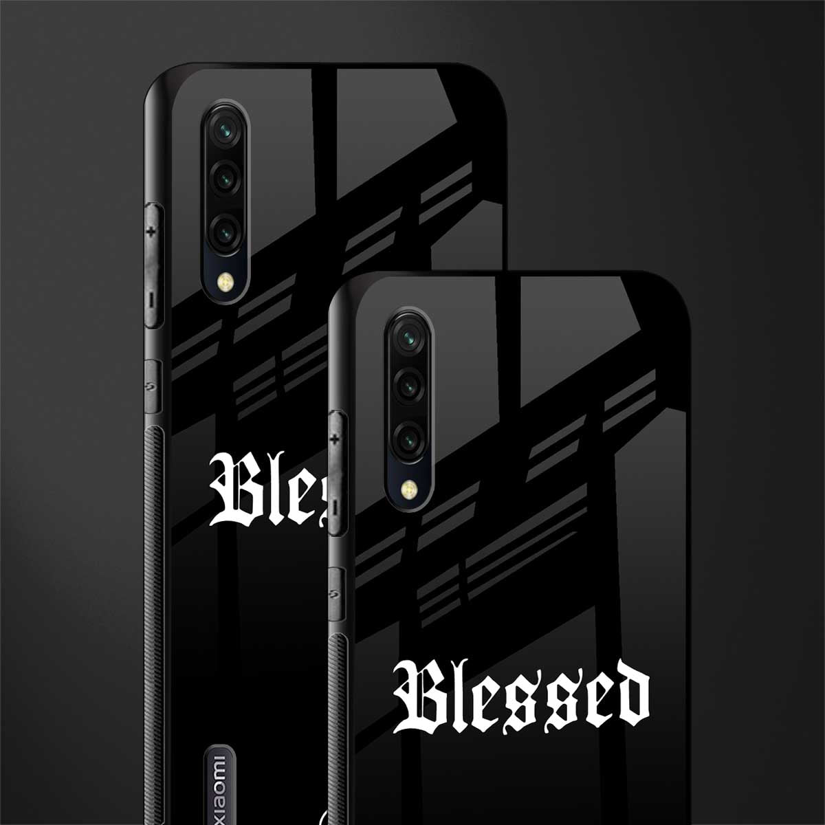 blessed glass case for mi a3 redmi a3 image-2