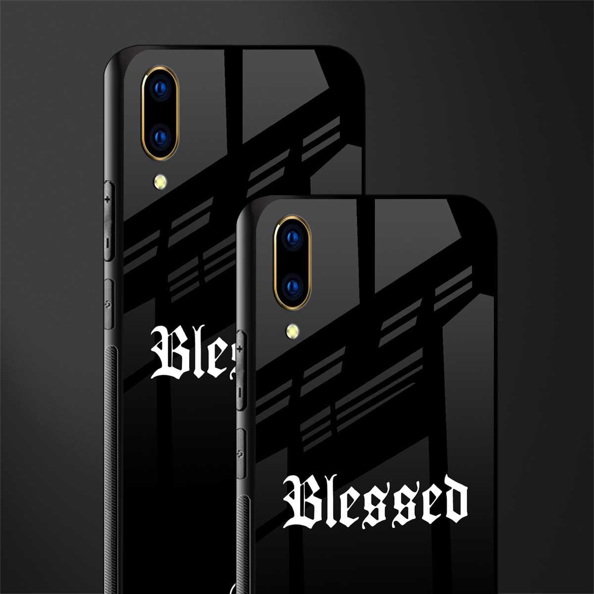 blessed glass case for vivo v11 pro image-2