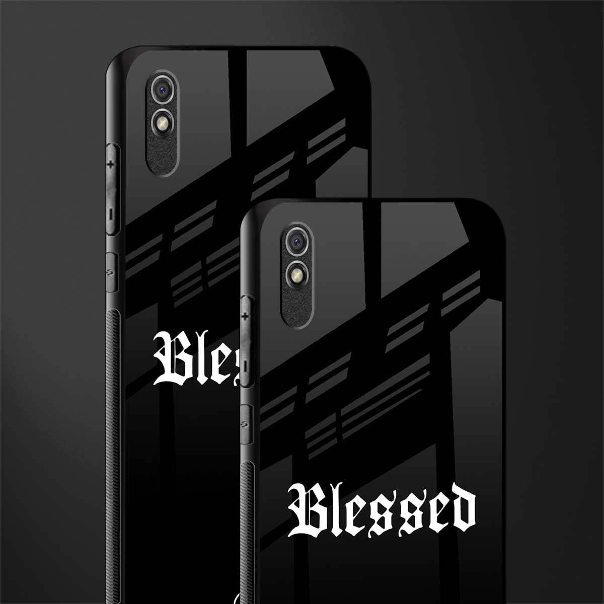 blessed glass case for redmi 9i image-2