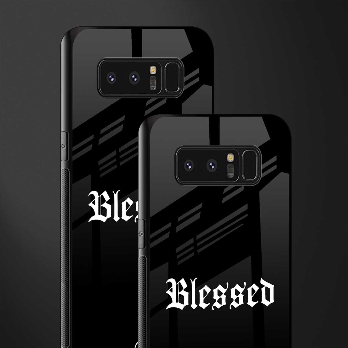 blessed glass case for samsung galaxy note 8 image-2