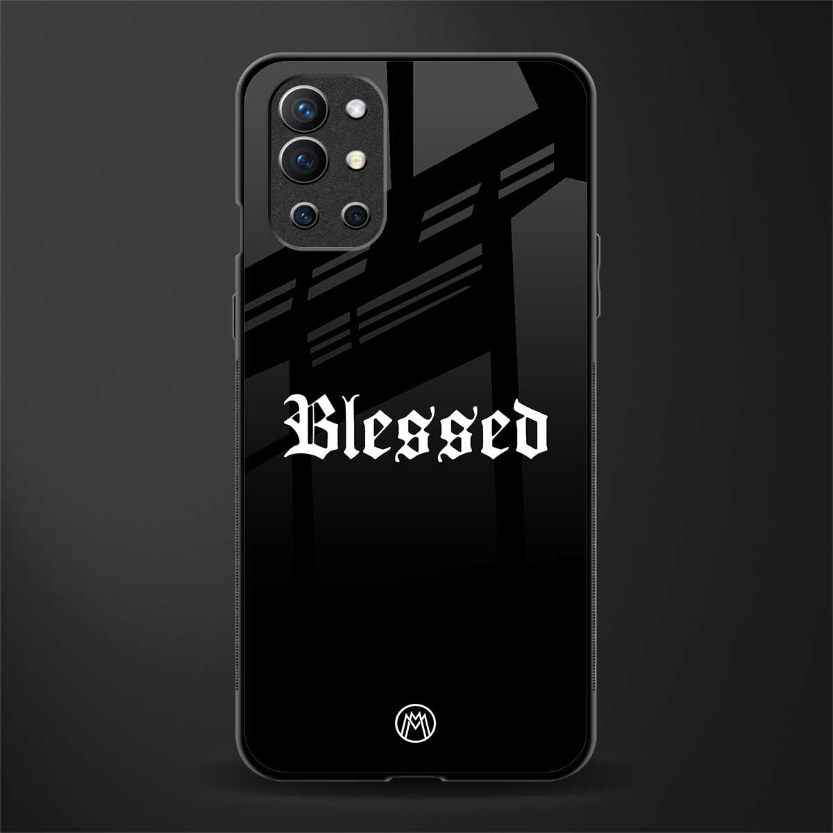 blessed glass case for oneplus 9r image