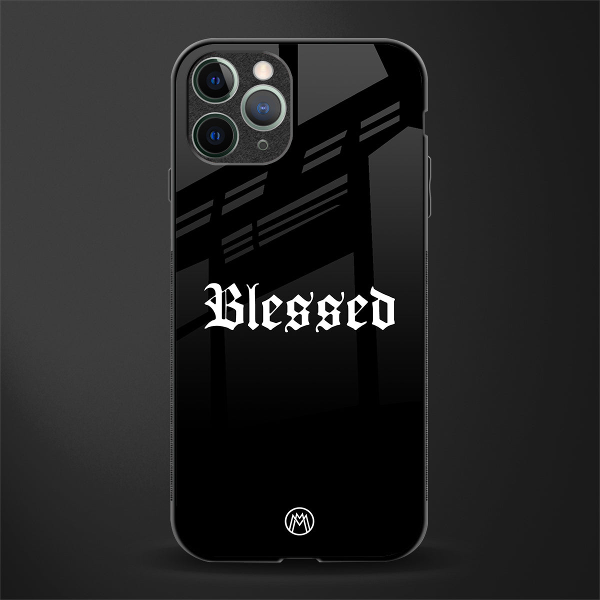 Blessed Phone Cover for iPhone 11 Pro Glass Case Mymerchandize