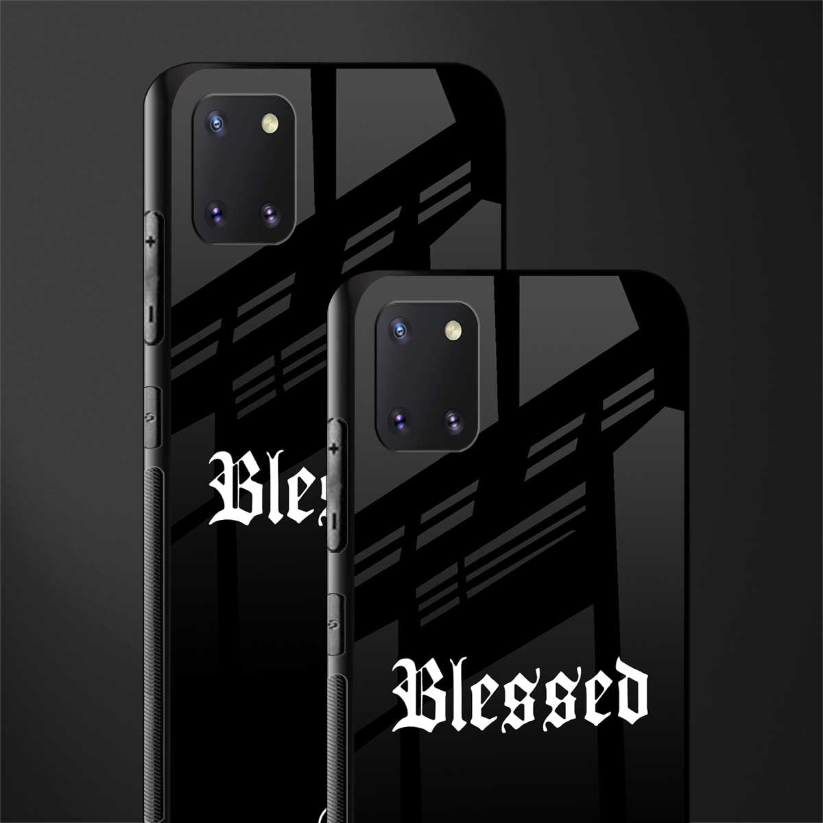 blessed glass case for samsung a81 image-2
