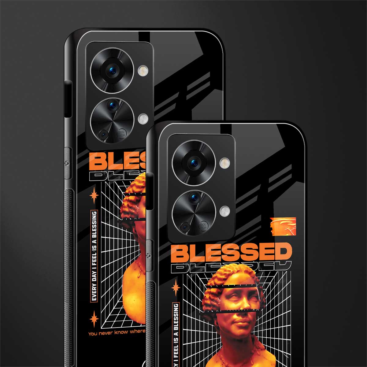 blessing glass case for phone case | glass case for oneplus nord 2t 5g