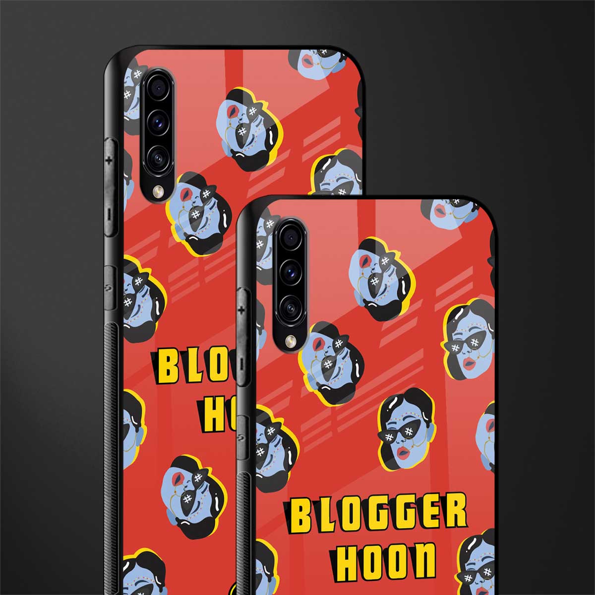 blogger hoon glass case for samsung galaxy a70 image-2