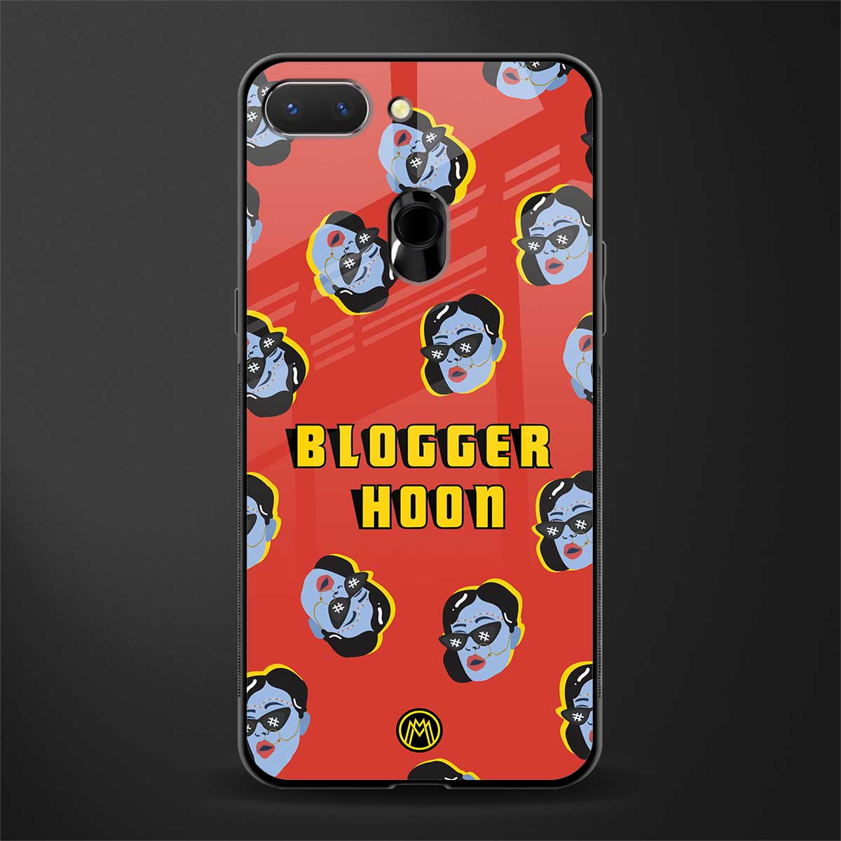 blogger hoon glass case for oppo a5 image