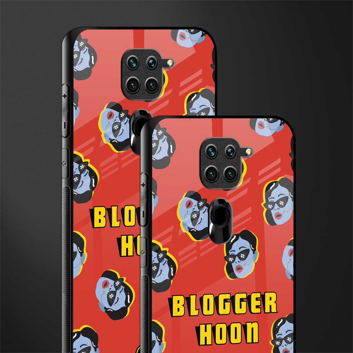 blogger hoon glass case for redmi note 9 image-2