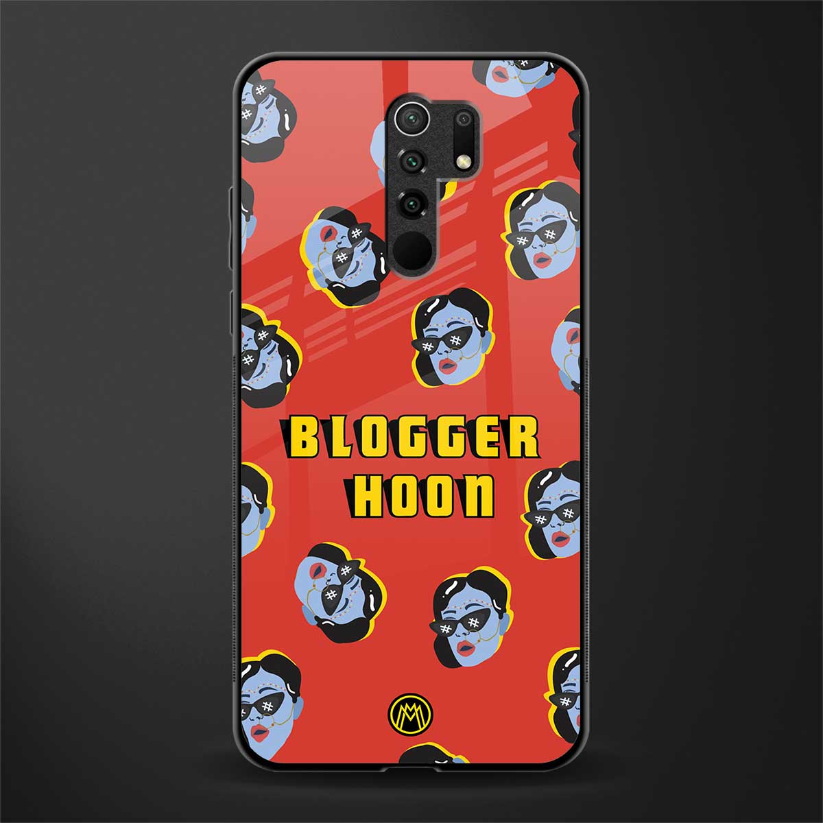 blogger hoon glass case for poco m2 reloaded image
