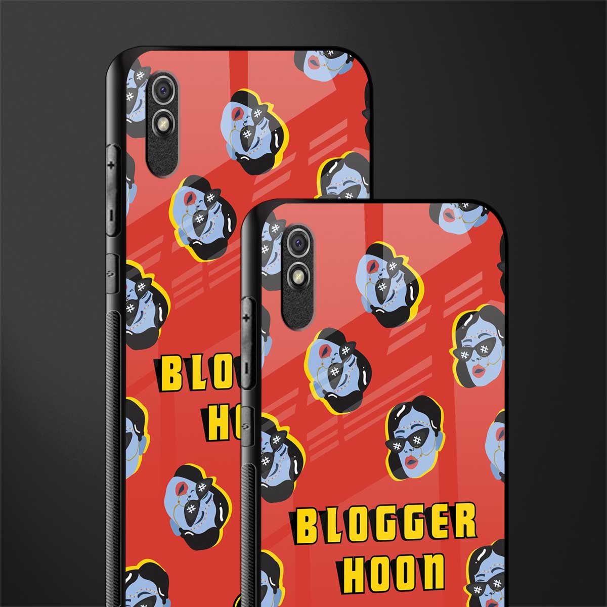 blogger hoon glass case for redmi 9a image-2