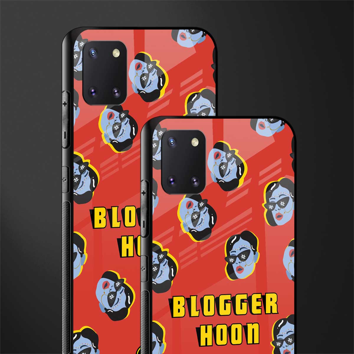 blogger hoon glass case for samsung a81 image-2