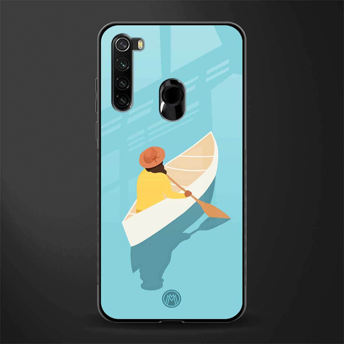 boat girl glass case for redmi note 8 image