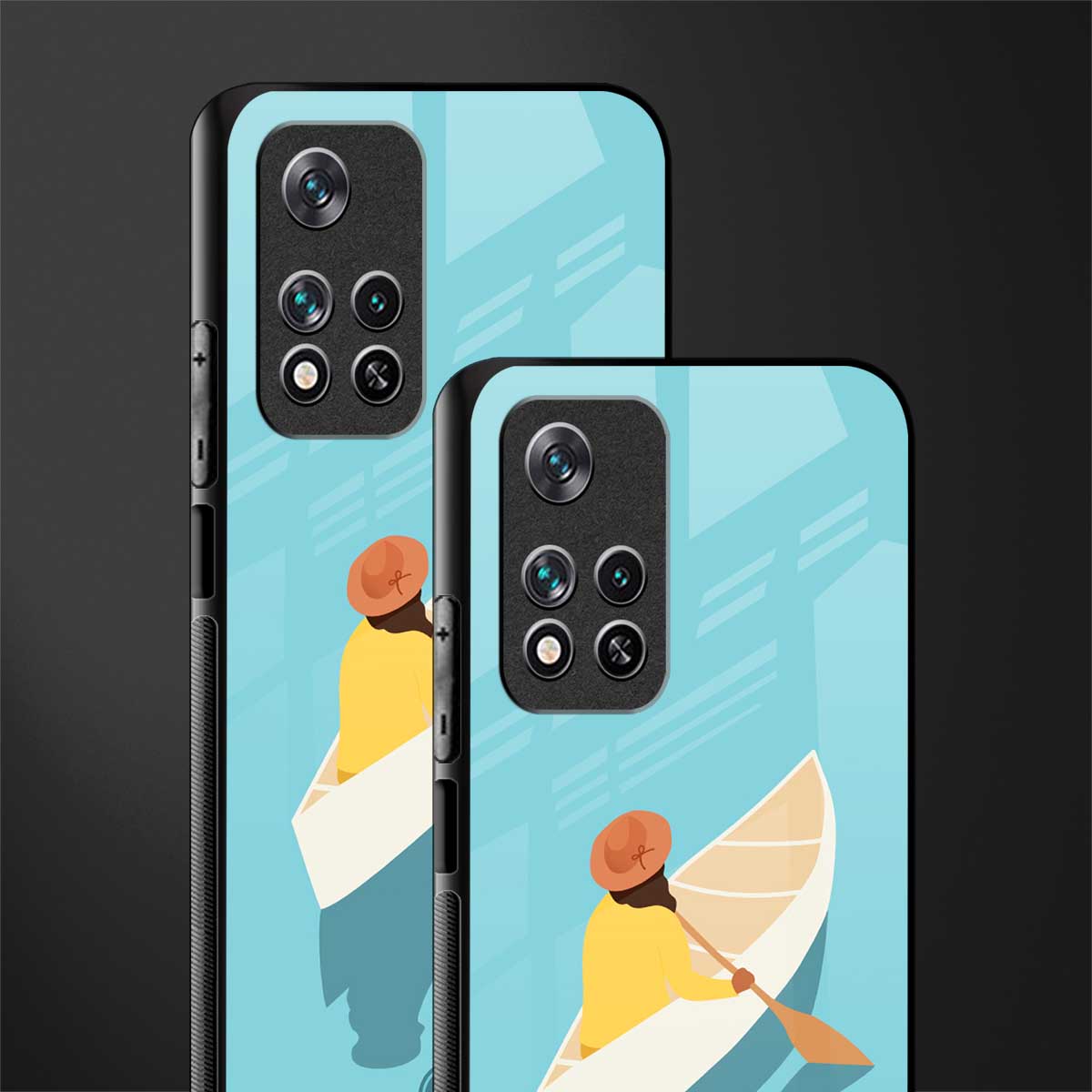 boat girl glass case for poco m4 pro 5g image-2