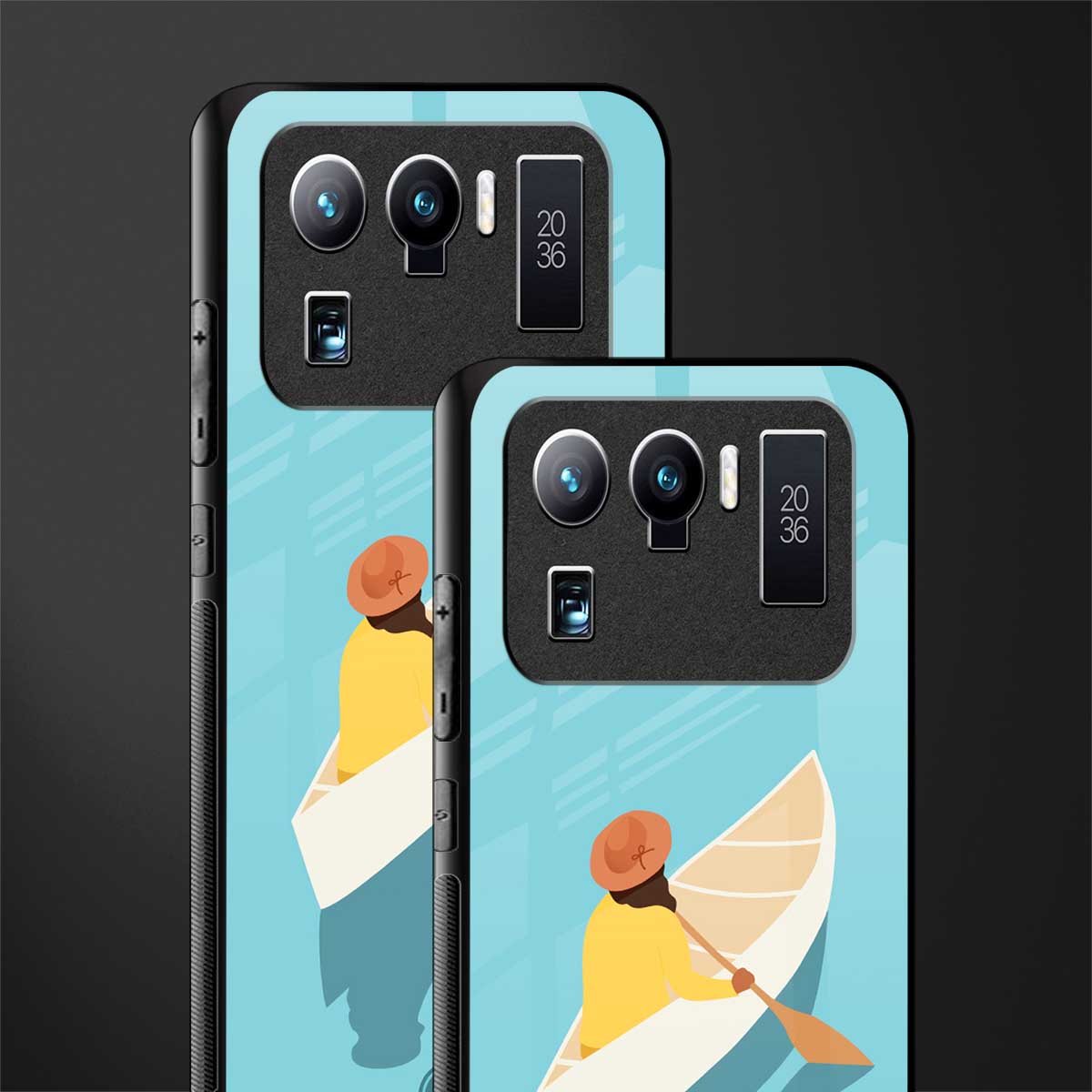 boat girl glass case for mi 11 ultra 5g image-2