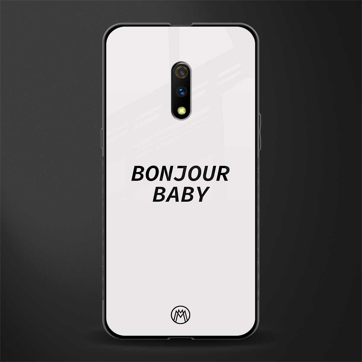 bonjour baby glass case for oppo k3 image