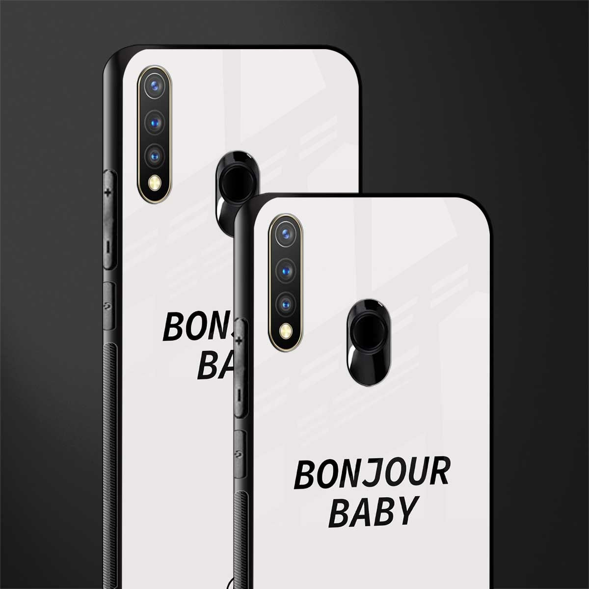 bonjour baby glass case for vivo u20 image-2