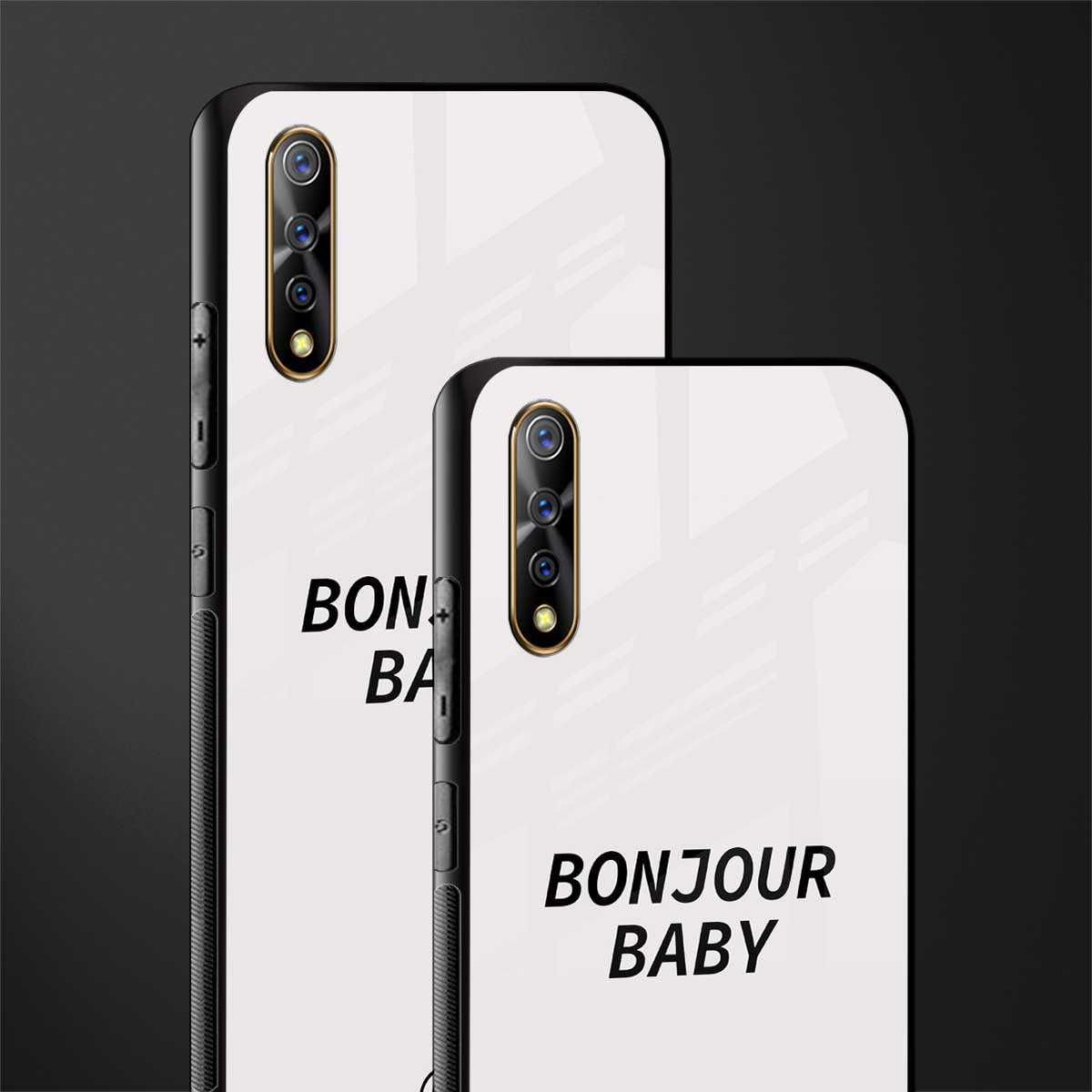 bonjour baby glass case for vivo z1x image-2