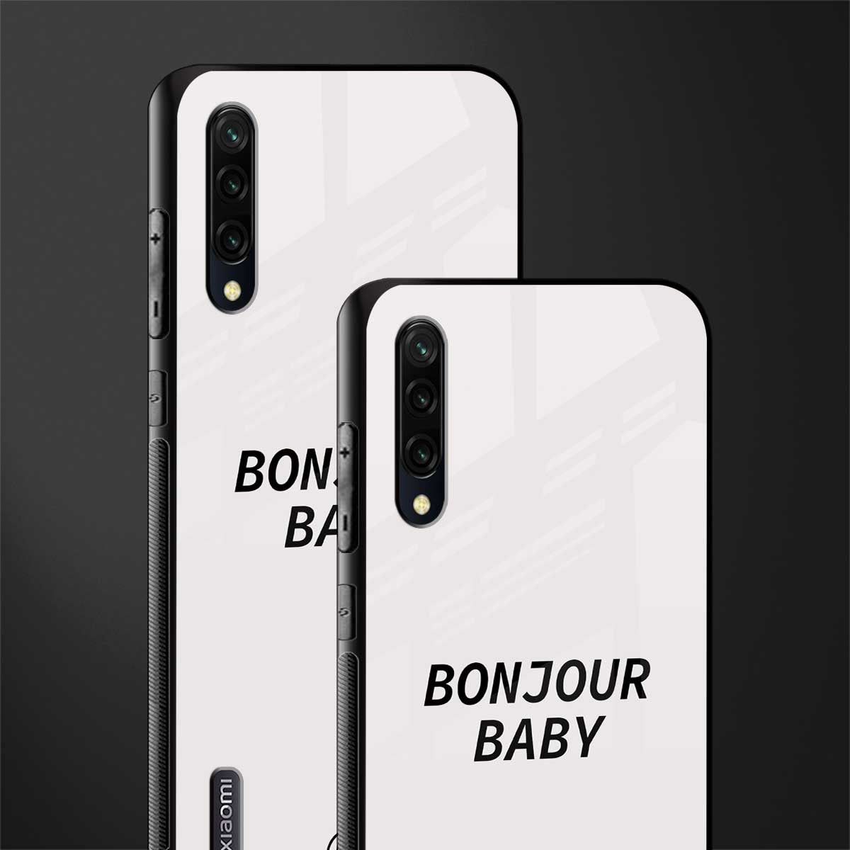 bonjour baby glass case for mi a3 redmi a3 image-2