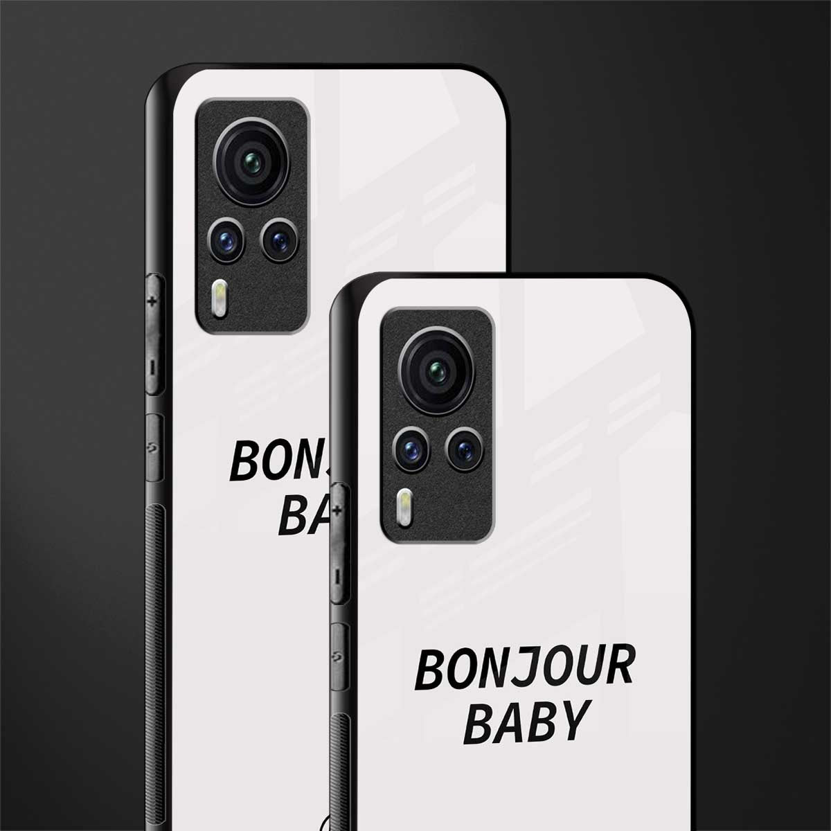 bonjour baby glass case for vivo x60 pro image-2