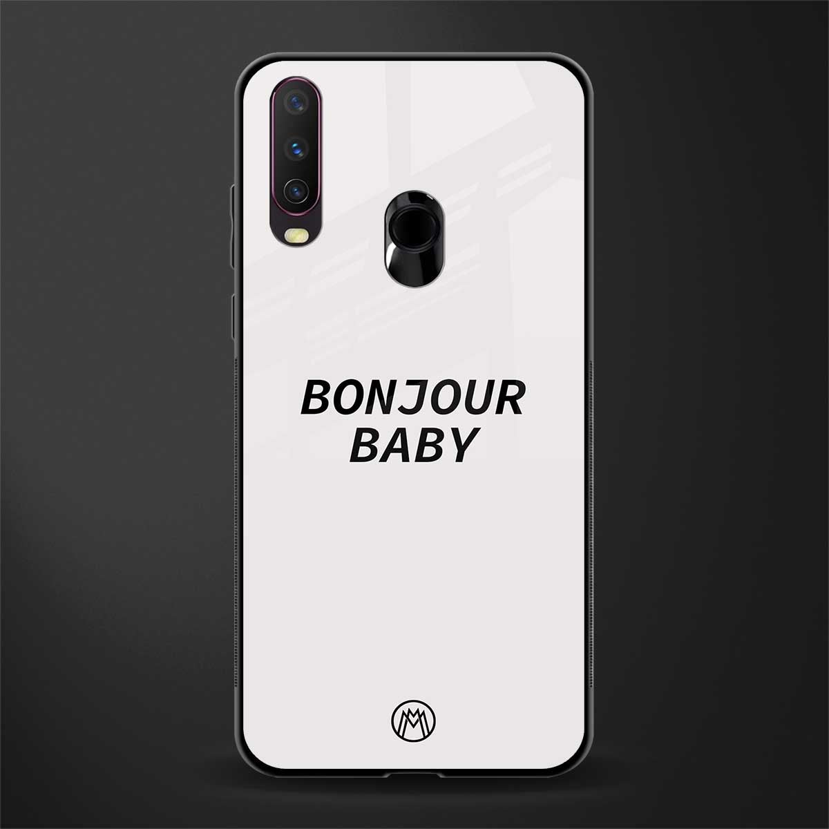 bonjour baby glass case for vivo y15 image