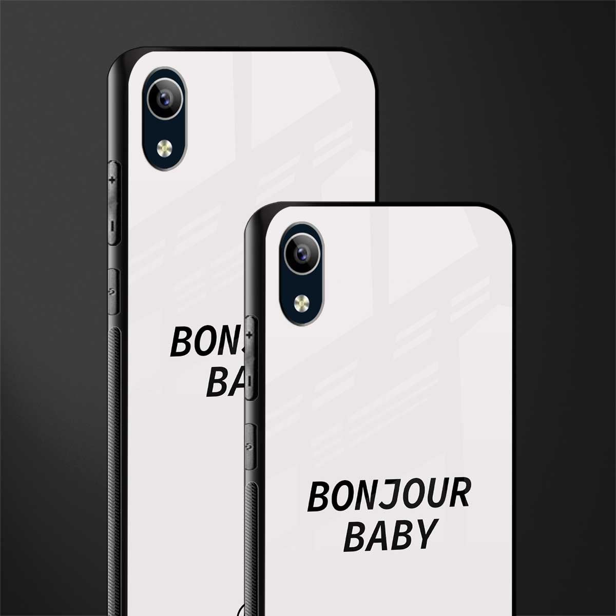 bonjour baby glass case for vivo y1s without fingerprint image-2