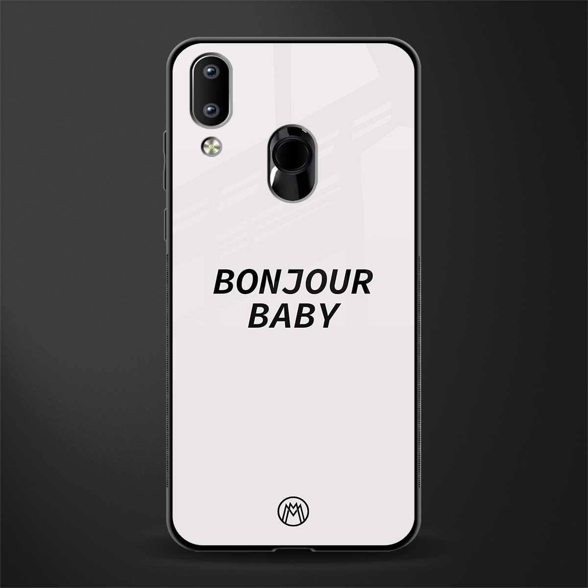 bonjour baby glass case for vivo y91 image