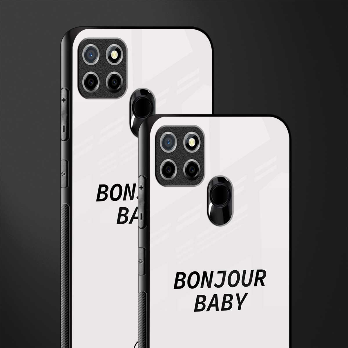 bonjour baby glass case for realme narzo 20 image-2