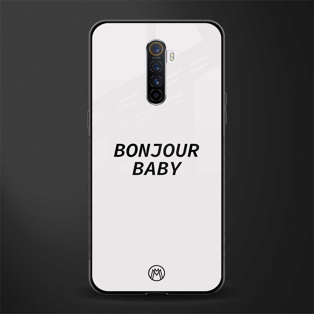 bonjour baby glass case for realme x2 pro image