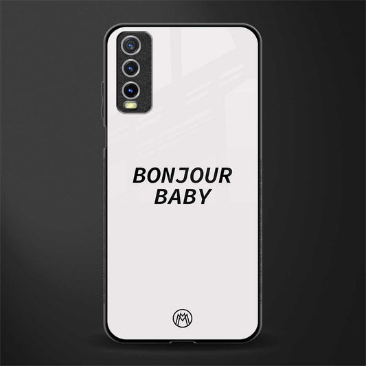 bonjour baby glass case for vivo y20 image