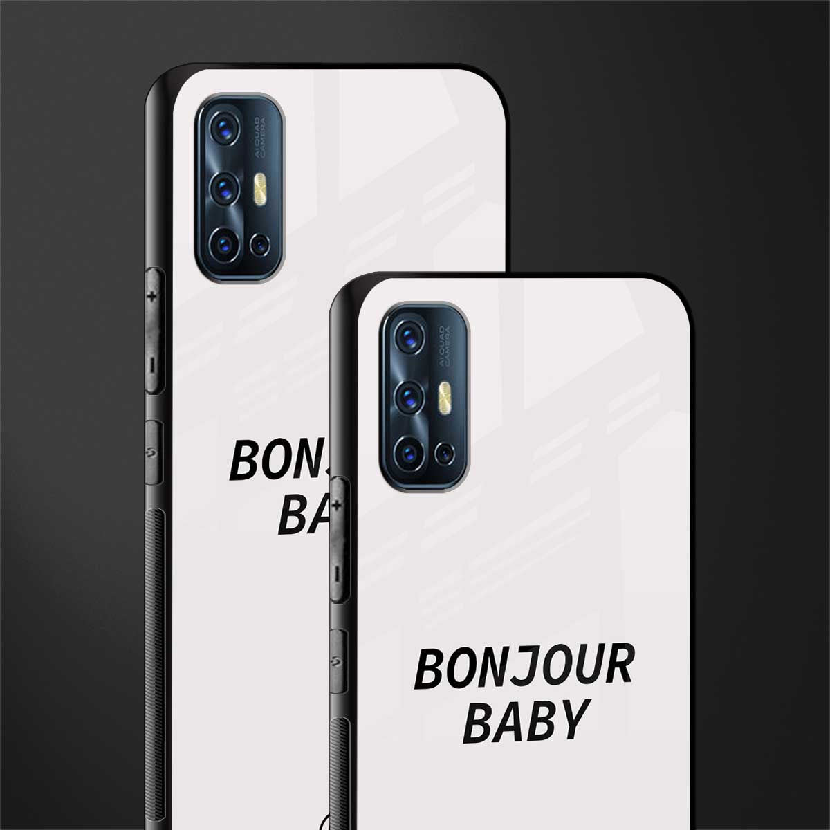 bonjour baby glass case for vivo v17 image-2