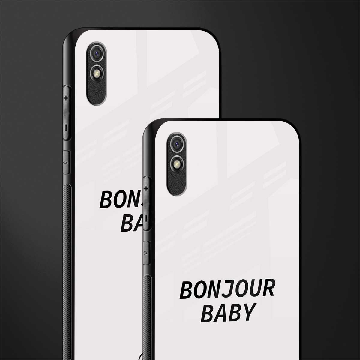 bonjour baby glass case for redmi 9a image-2