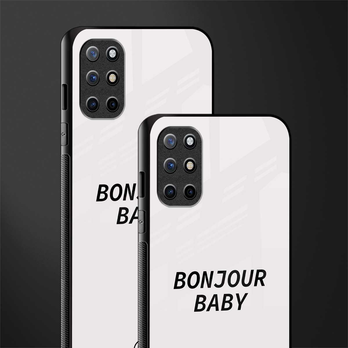 bonjour baby glass case for oneplus 8t image-2
