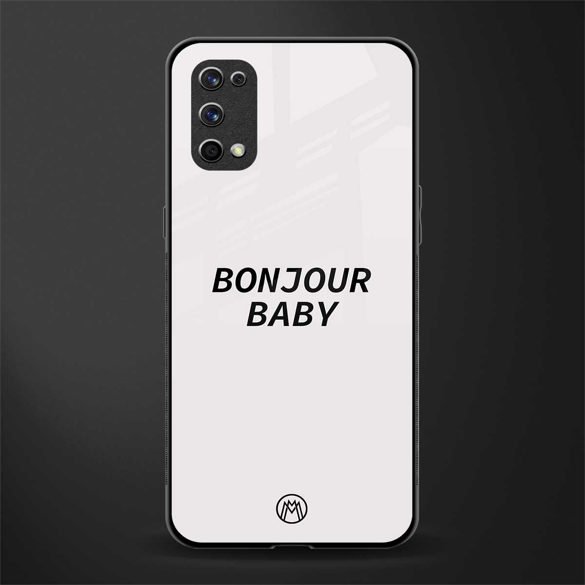 bonjour baby glass case for realme x7 pro image