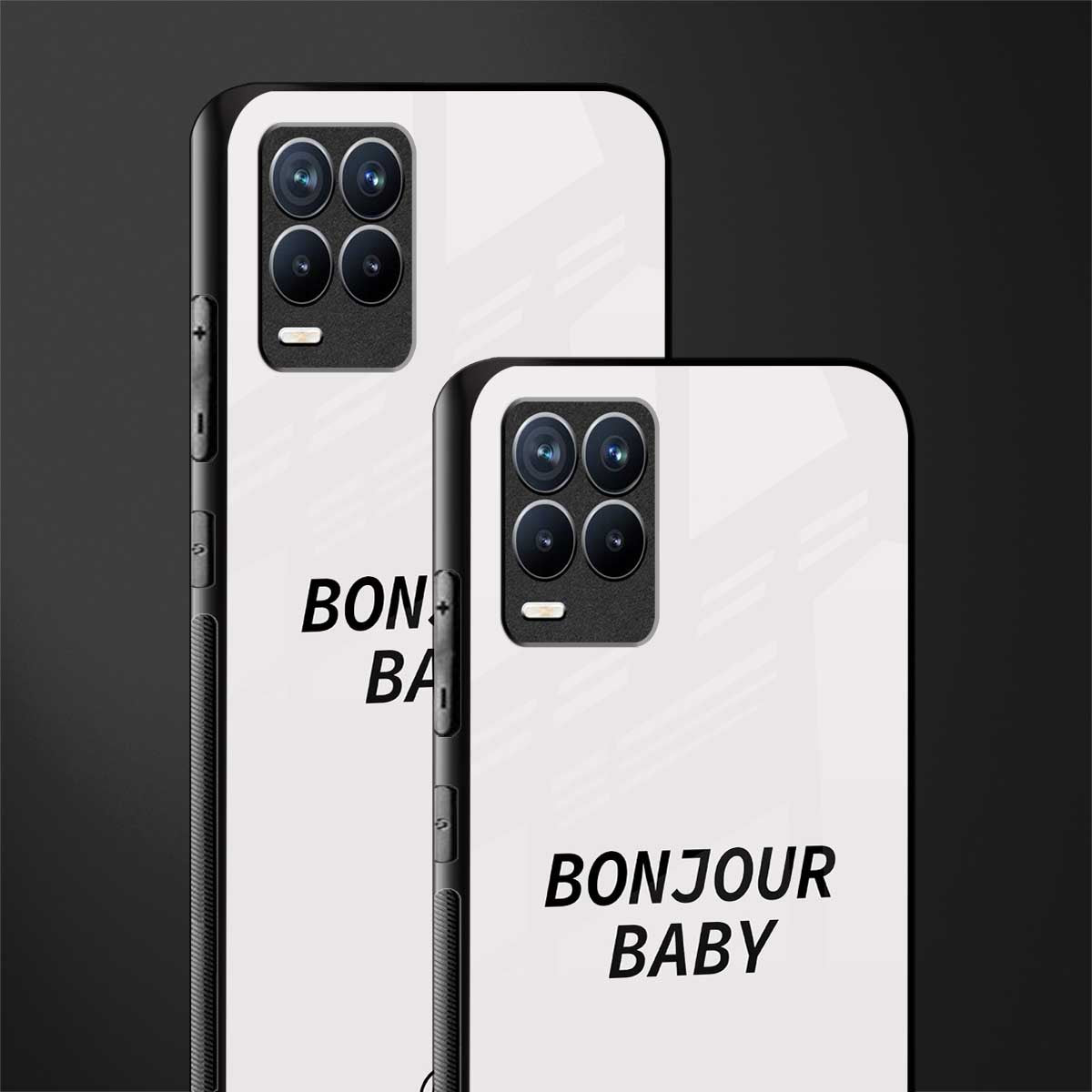 bonjour baby glass case for realme 8 4g image-2