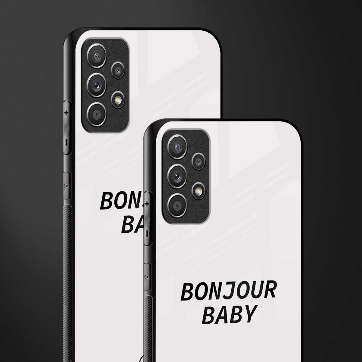 bonjour baby glass case for samsung galaxy a72 image-2