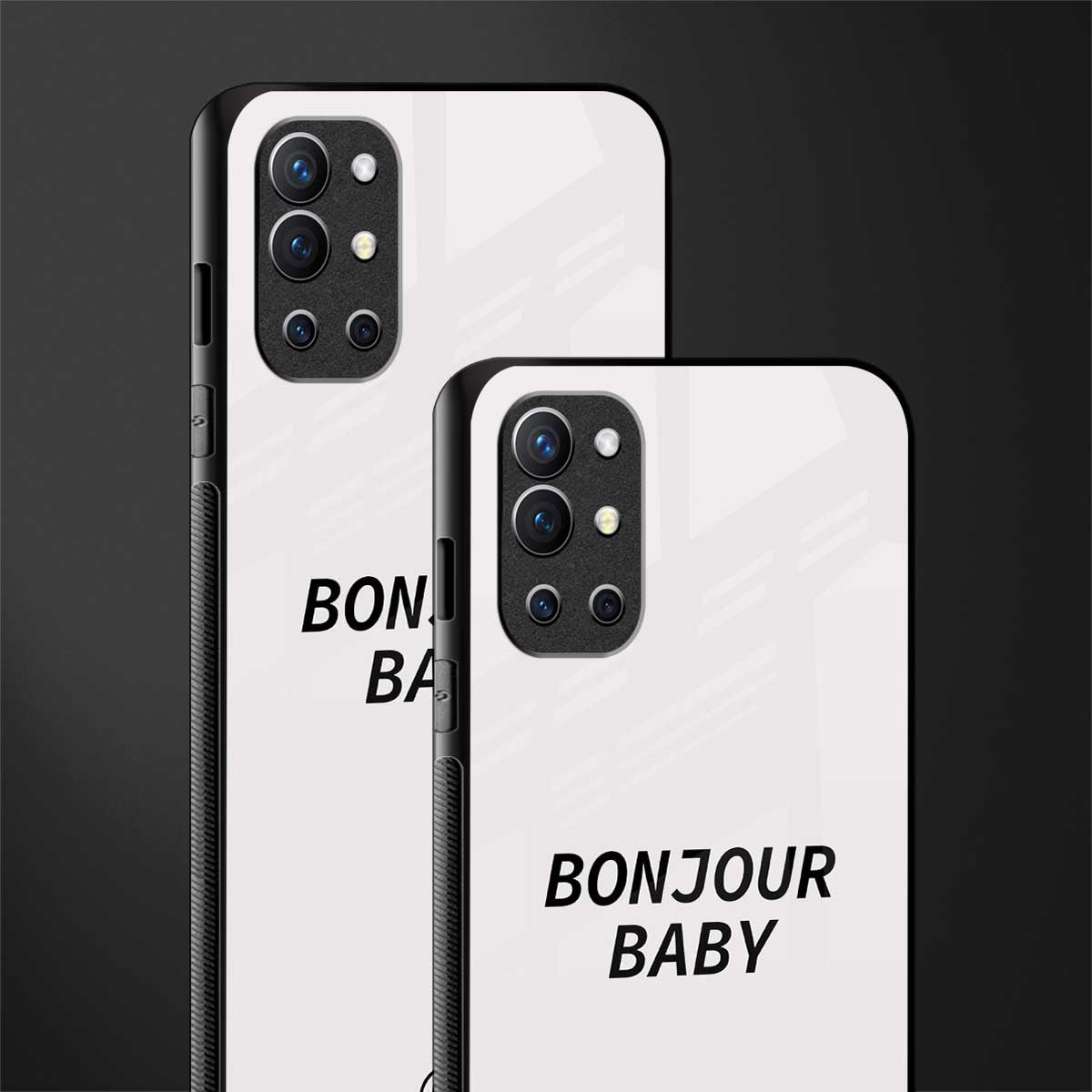 bonjour baby glass case for oneplus 9r image-2