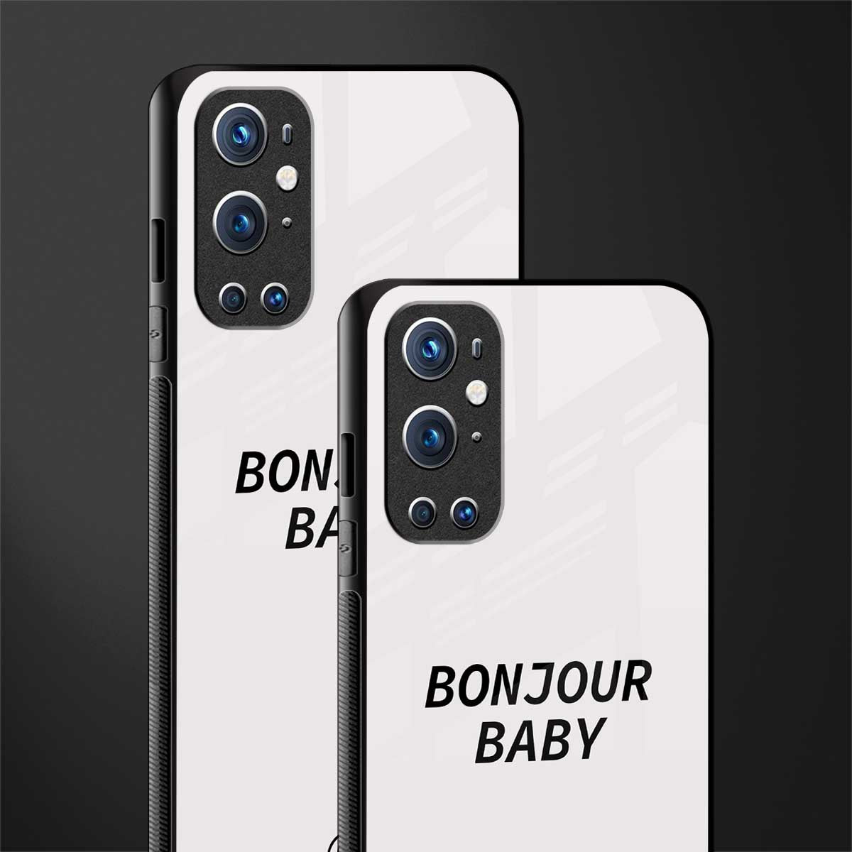 bonjour baby glass case for oneplus 9 pro image-2