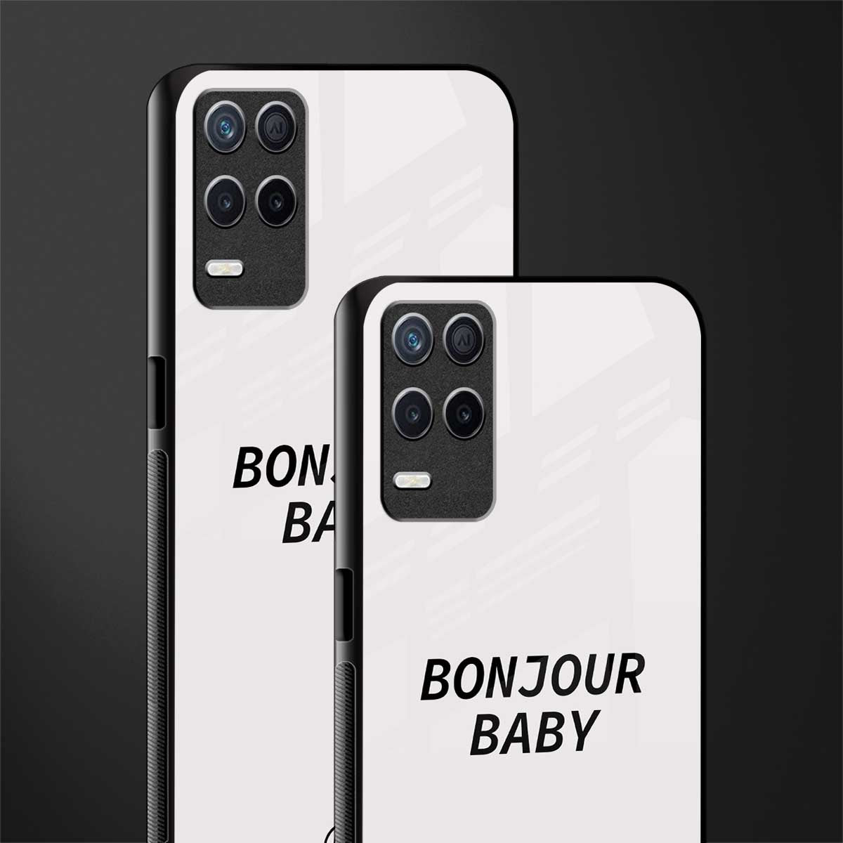bonjour baby glass case for realme narzo 30 5g image-2