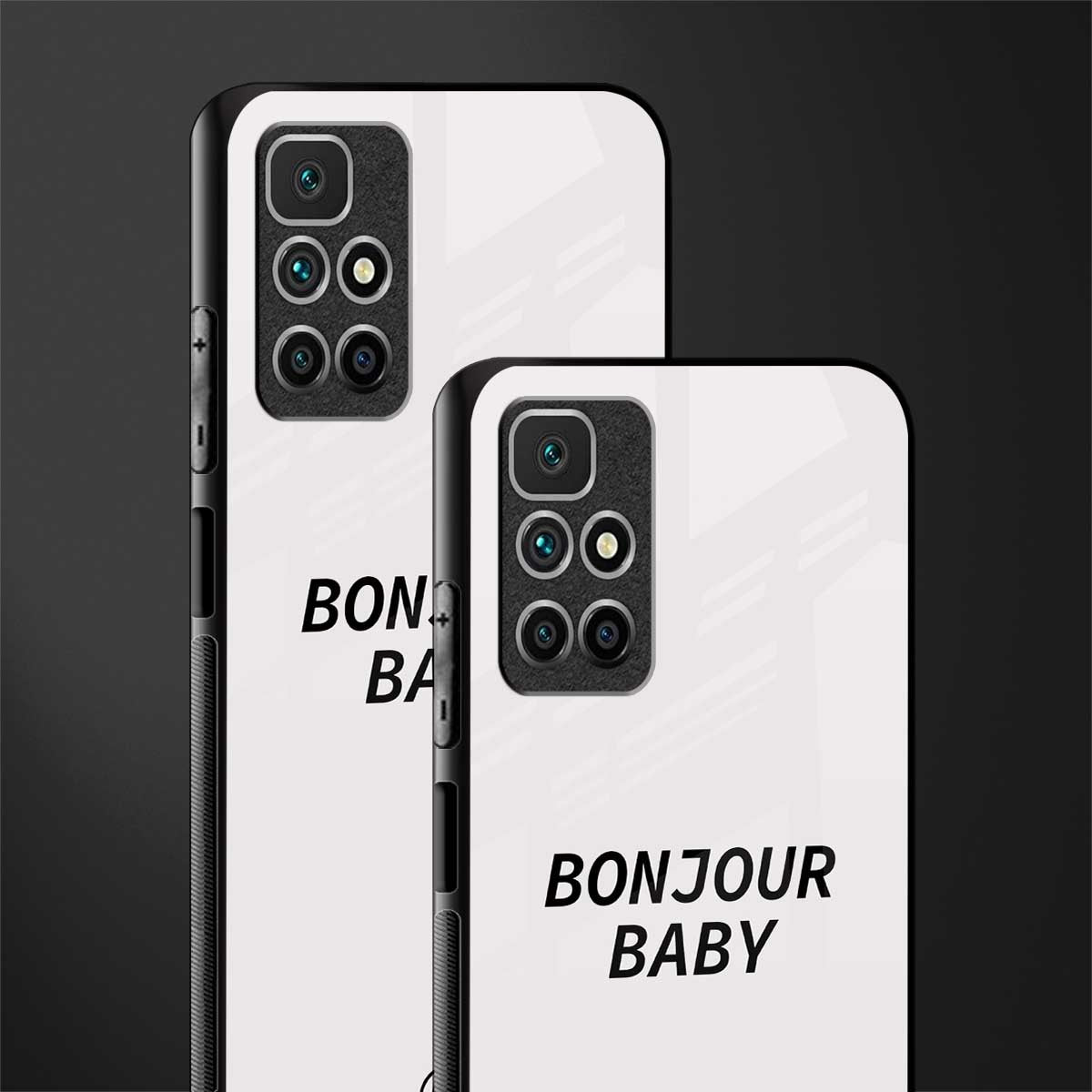 bonjour baby glass case for redmi 10 prime image-2