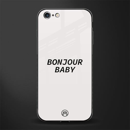 bonjour baby glass case for iphone 6 image