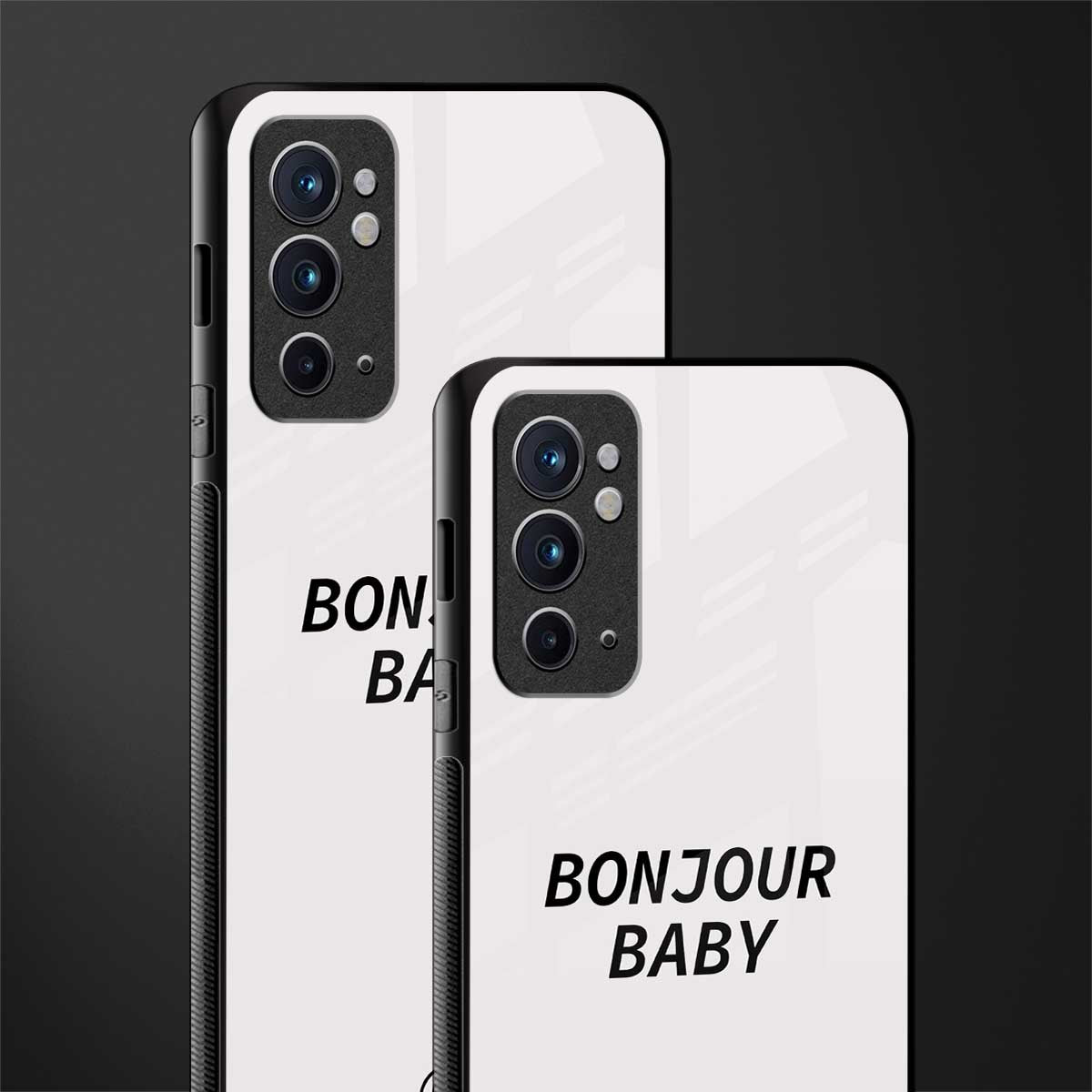 bonjour baby glass case for oneplus 9rt image-2